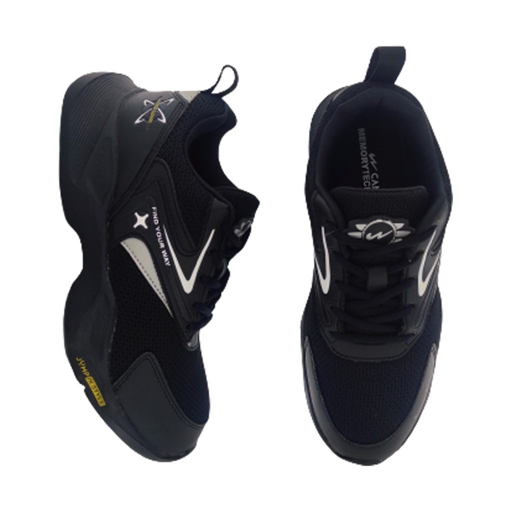CAMPUS NINZA JR BLACK MEN S SPORT SHOE Chakhdi